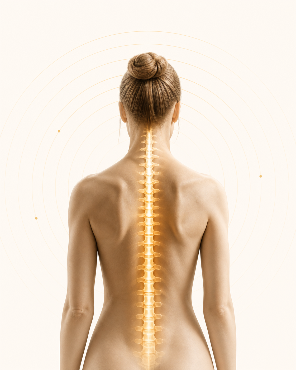 Back and spine visual representing the 10-session BodyFix Method